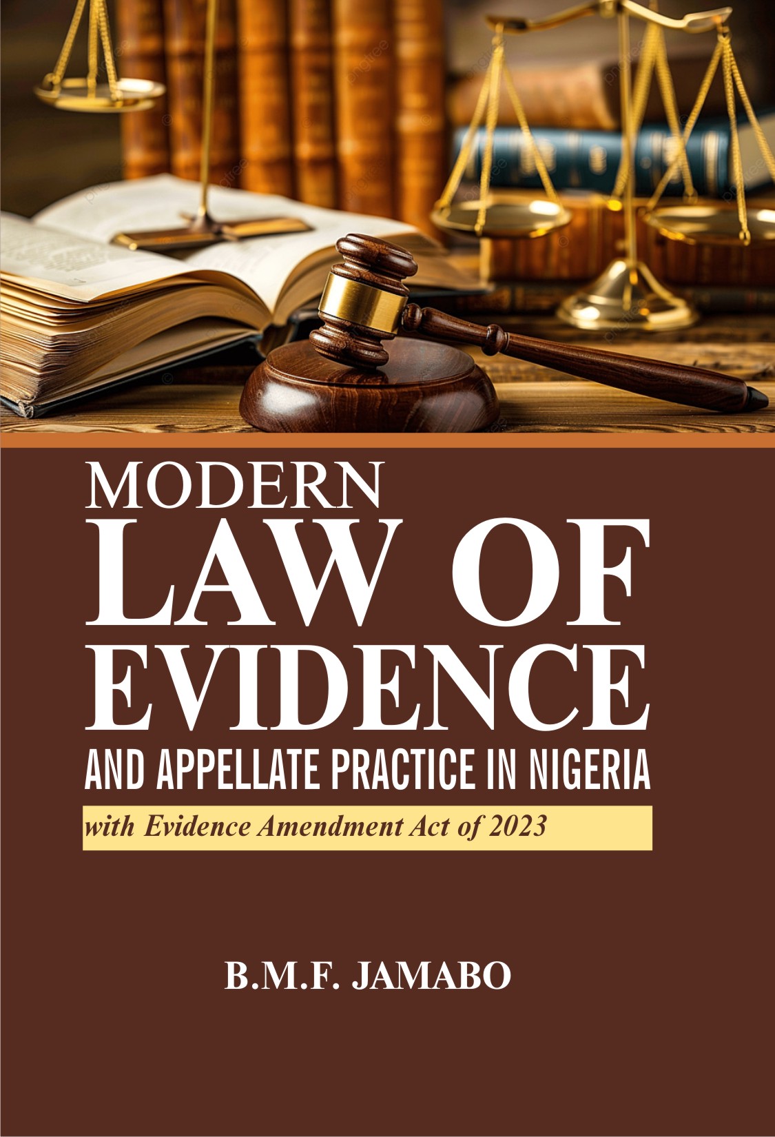 Cover of Modern Law of Evidence by Barasin Jamabo